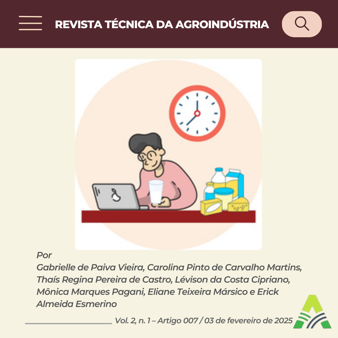 INOVAÇÃO EM PRODUTOS LÁCTEOS: A RELEVÂNCIA DOS MÉTODOS DINÂMICOS DE AVALIAÇÃO SENSORIAL